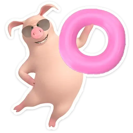 Sticker 🐷