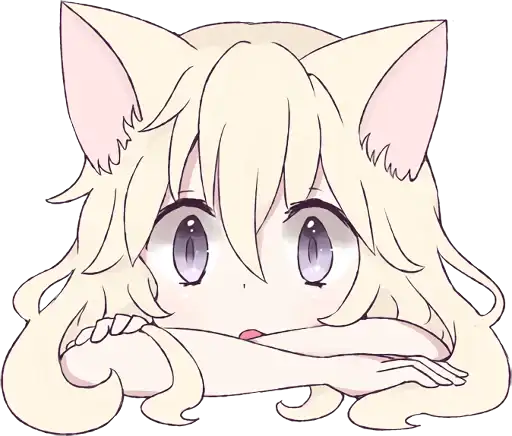 White Cat Girl preview