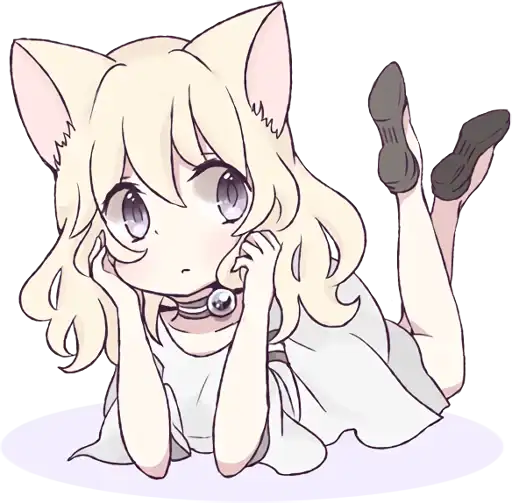White Cat Girl preview