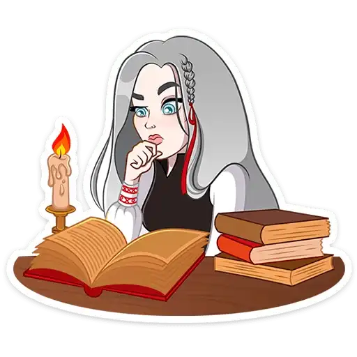 Sticker 📚