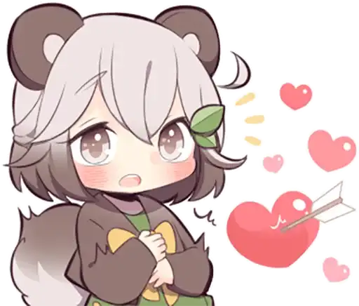 Lovely Raccoon Girl by SR preview