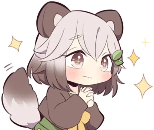 Lovely Raccoon Girl by SR preview