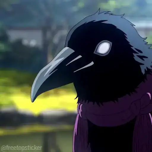 Sticker 🐦‍⬛️