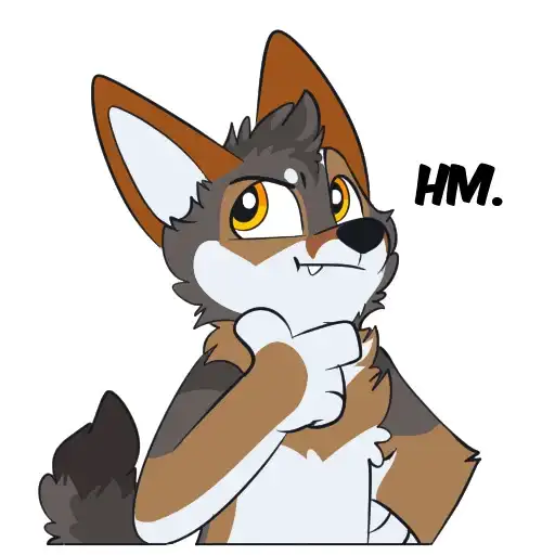 Red Wolf Stickers preview