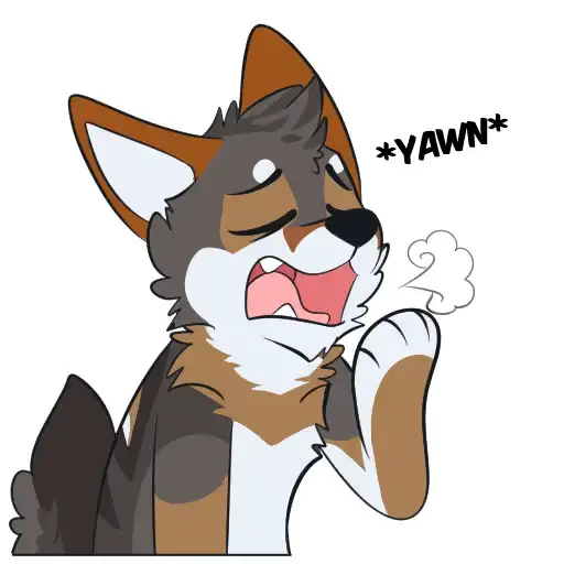 Red Wolf Stickers preview