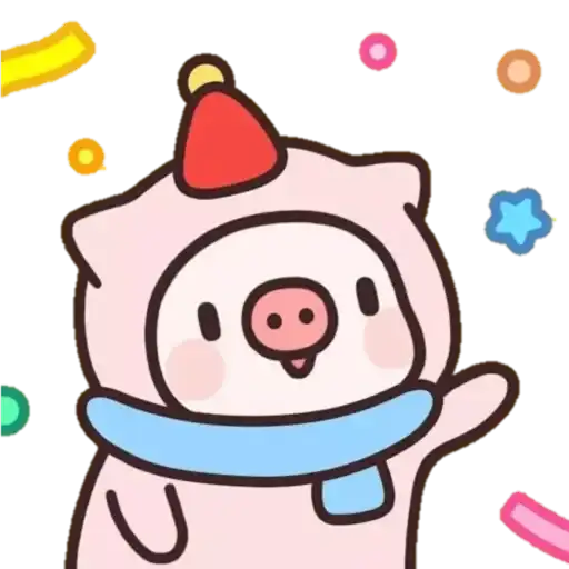 Sticker 🐷