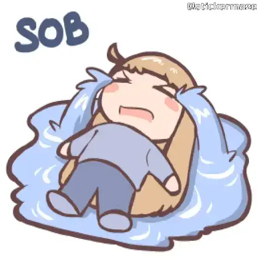 Sticker 😭