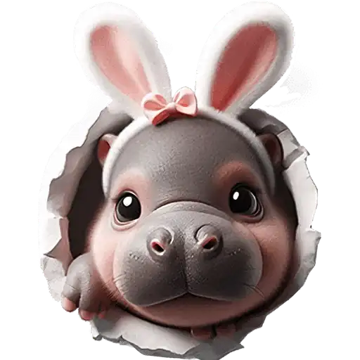 Бегемотик кролик preview