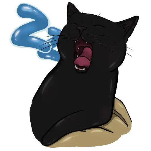 Sticker 🐈‍⬛