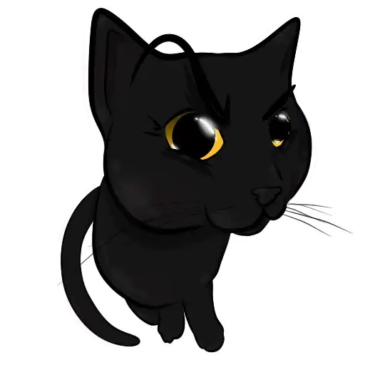 Sticker 🐈‍⬛