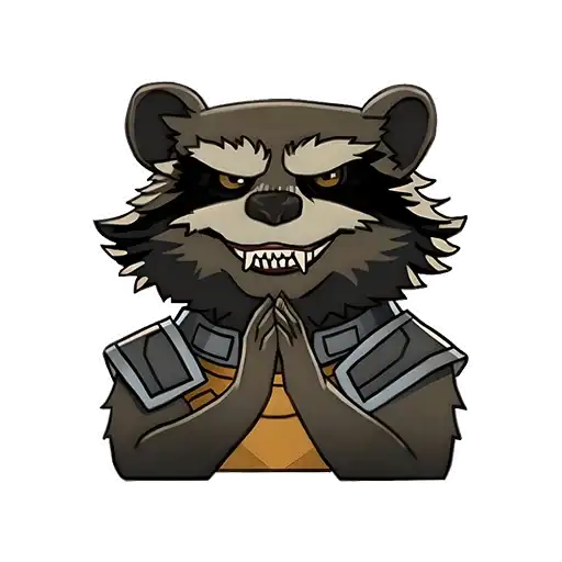 Sticker 🦝