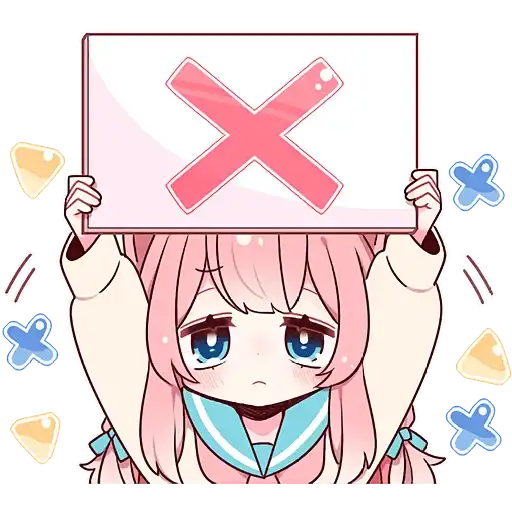 Sticker ❌