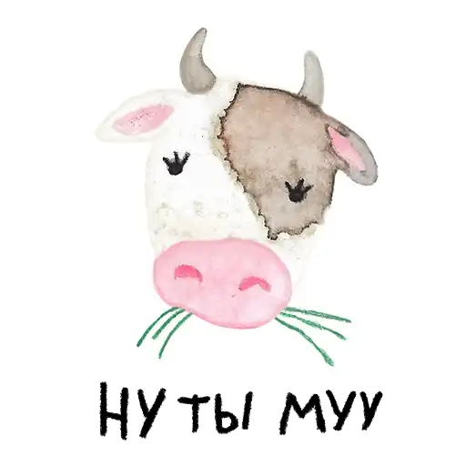 Sticker 🐄