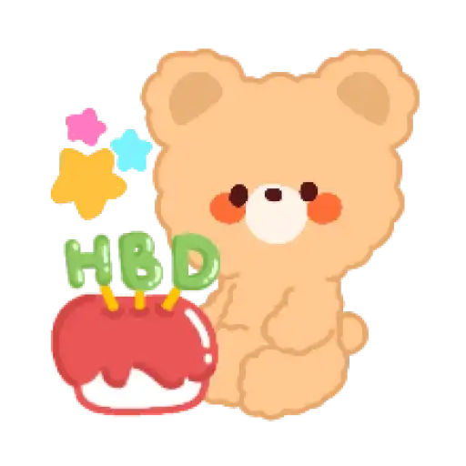 Sticker 🐻