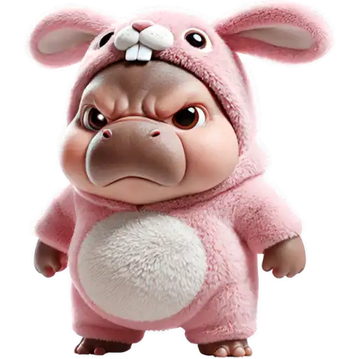 Бегемотик-кролик 2 preview