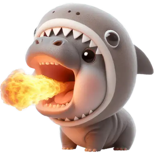 Бегемотик Акула preview