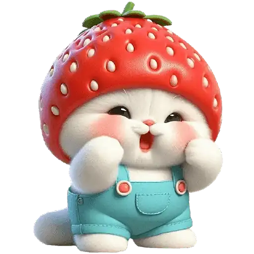 Клубничный мяу preview