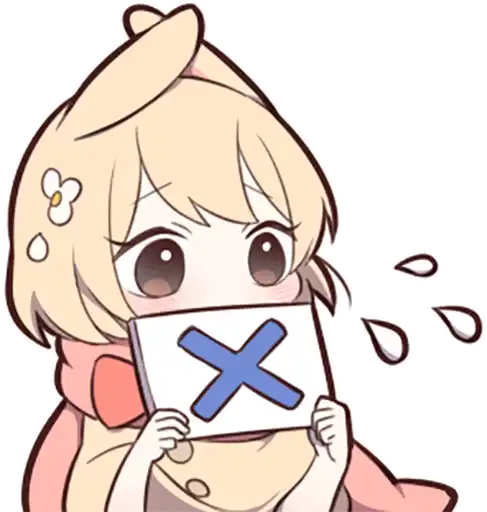 Sticker ❌