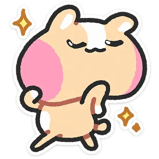 Sticker 🐹