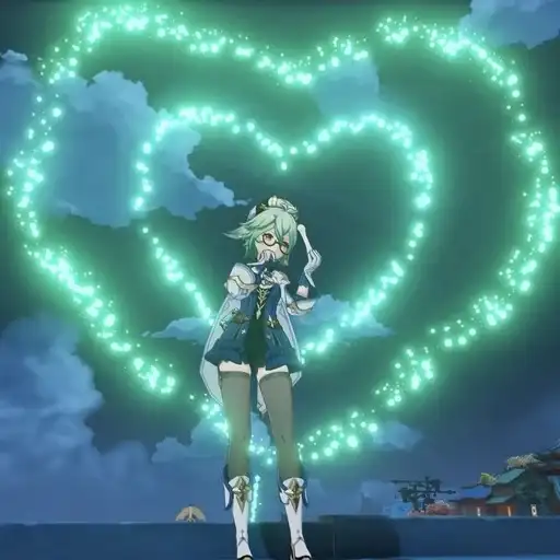 Сердечки геншин preview