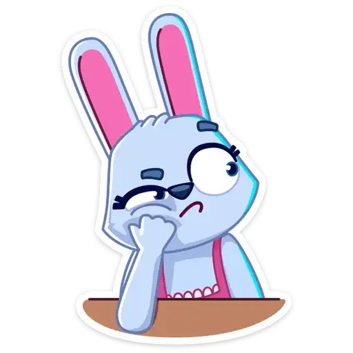 Sticker 🐰