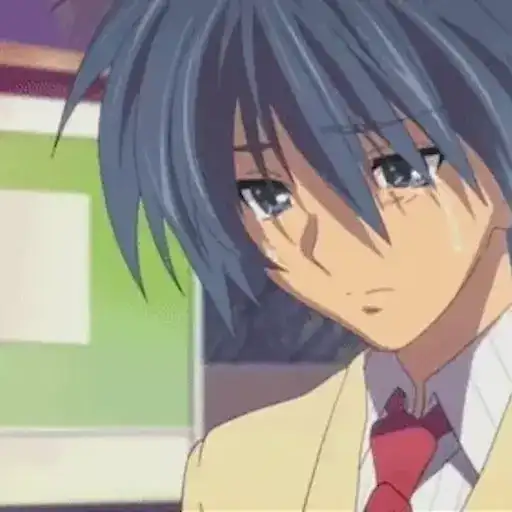 Грустное аниме preview