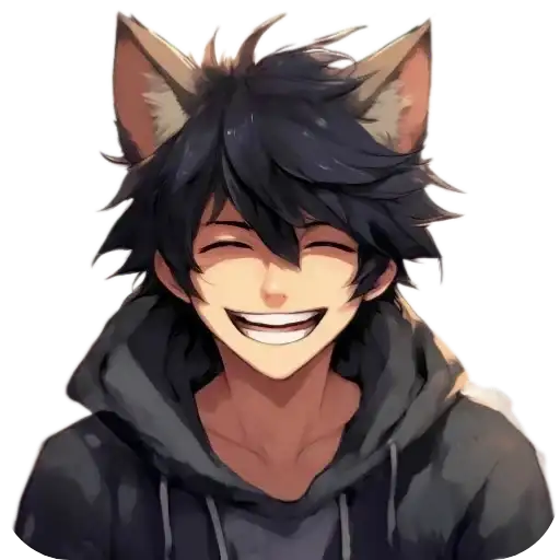 Anime Boy wolf preview