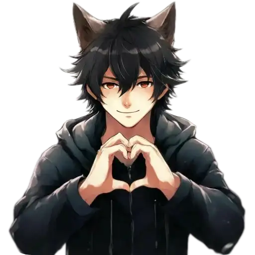 Anime Boy wolf preview