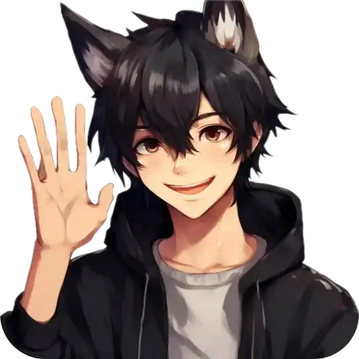 Anime Boy wolf preview