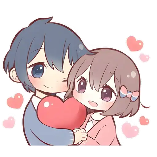 Anime boy & girl preview