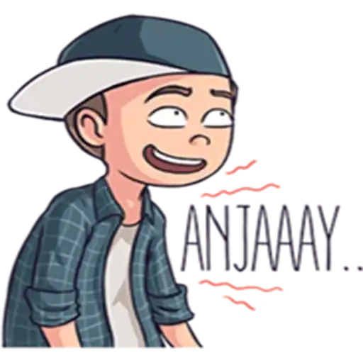 Sticker "Kekinian" Arrange preview