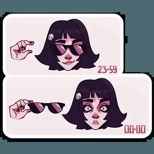 Sticker 🫨