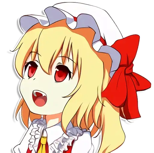 The most kawaii stickers in the world (Flandre preview