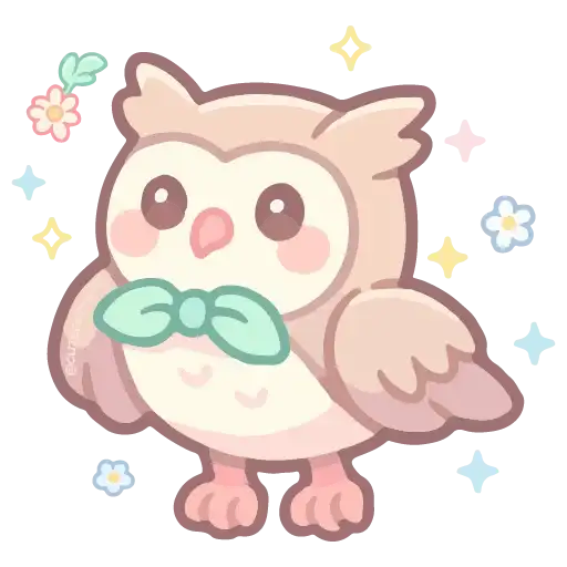 Sticker 🦉