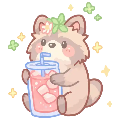 Sticker 🦝