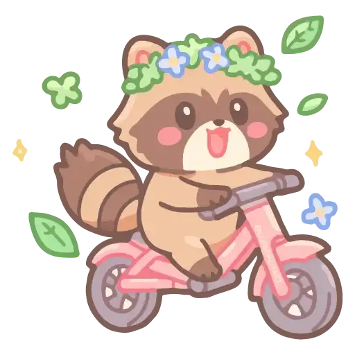 Sticker 🦝