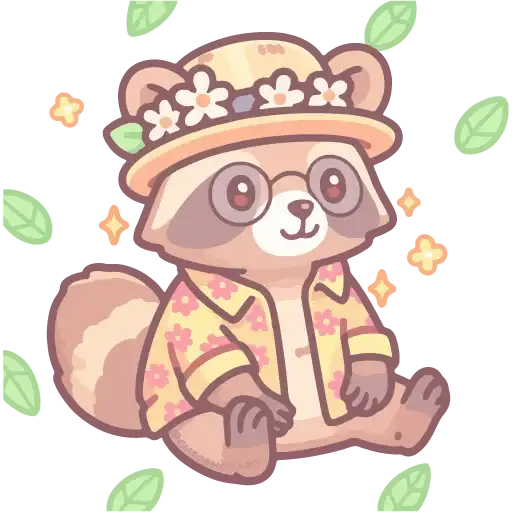 Sticker 🦝