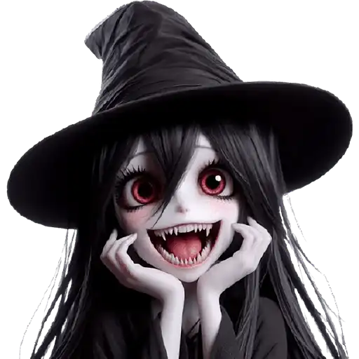 Ведьмочка-тян preview