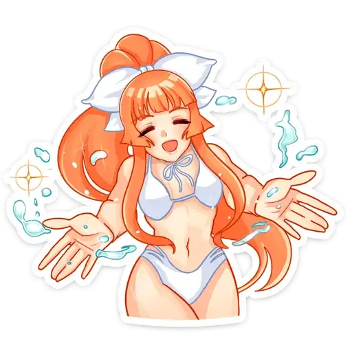 Sticker 👩‍🦰