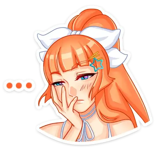 Sticker 👩‍🦰