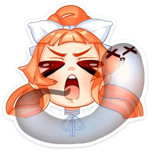 Sticker 👩‍🦰