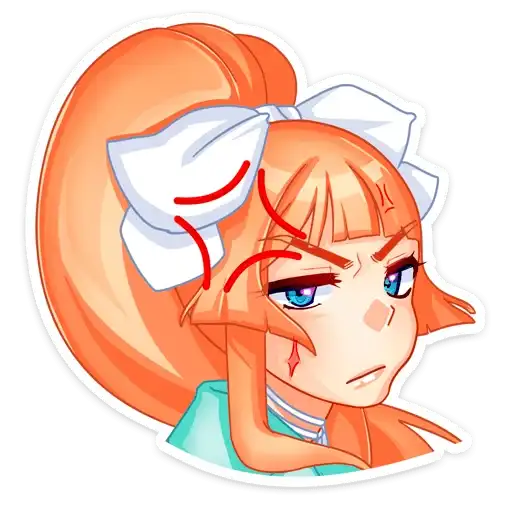 Sticker 👩‍🦰