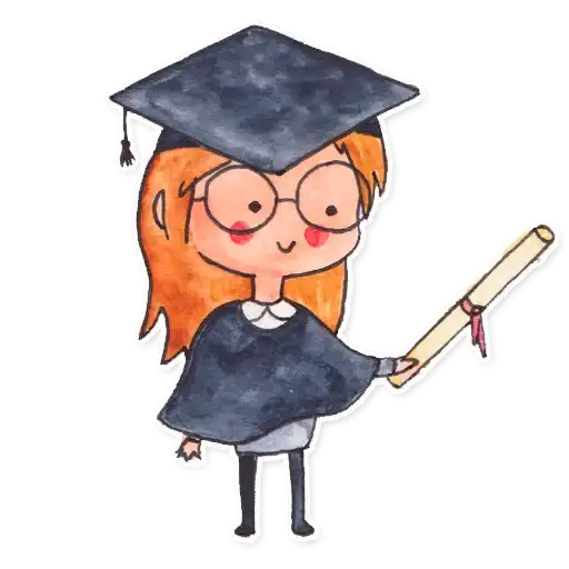 Sticker 👩‍🎓