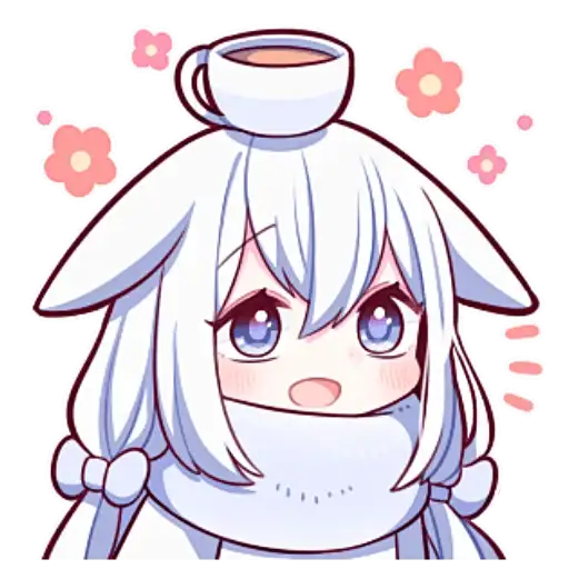 Белая зайка preview