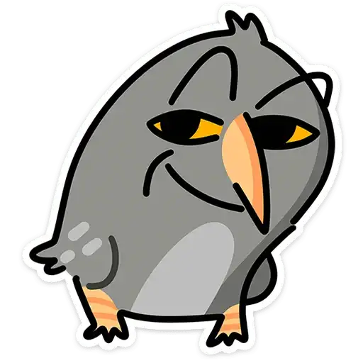 Sticker 🦉