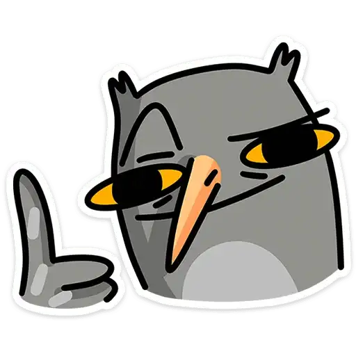 Sticker 🦉