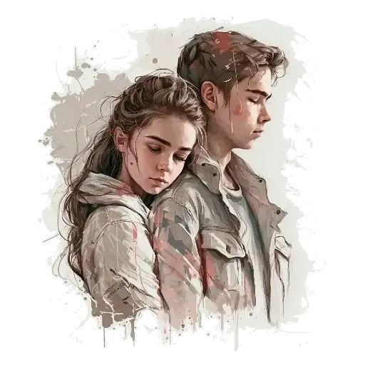 Cute atmospheric hugs :З preview