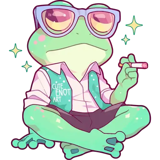 Sticker 🐸