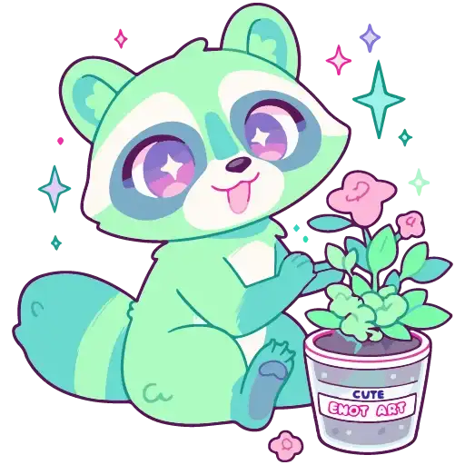 Sticker 🦝