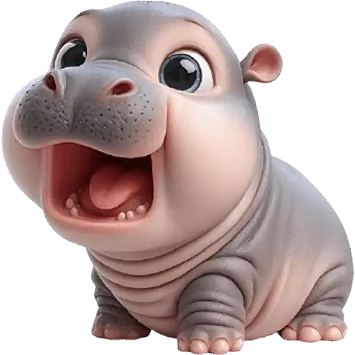 Парный бегемотик preview